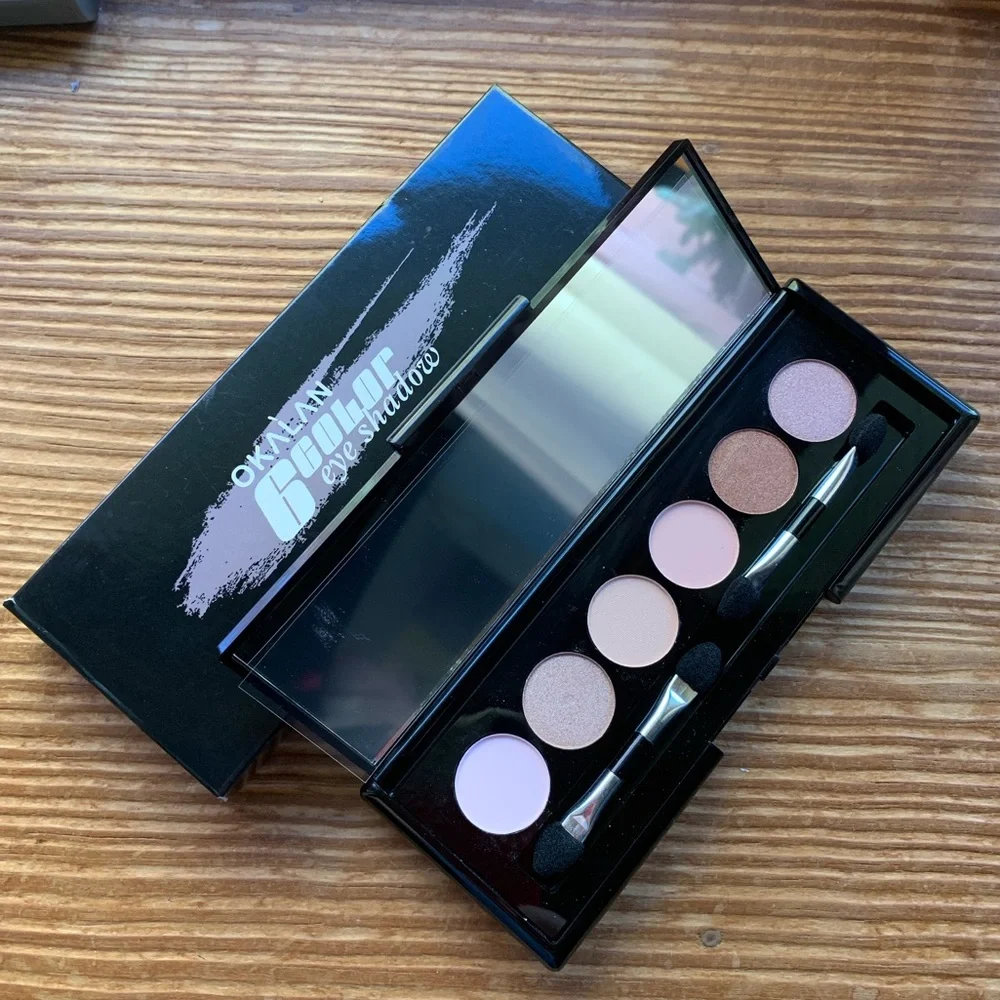 💰3/$30💰🎉HP🎉 New 6 Pan Neutral Eyeshadow Palette Okalan